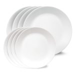 Corelle® Shimmering White Salad and Dinner Plates Set, 8-pack